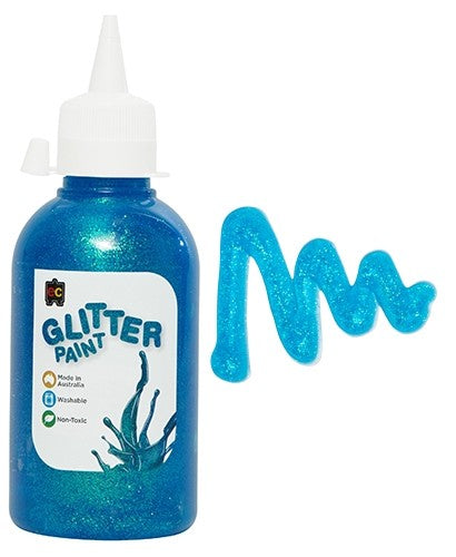 Glitter Paint Sky Blue 250ml