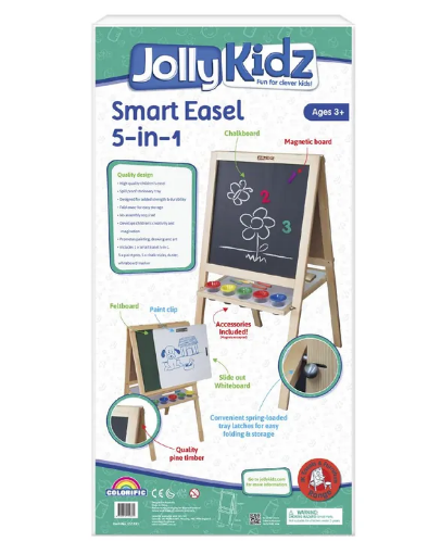 Jolly Kidz Smart Easel 5-in-1