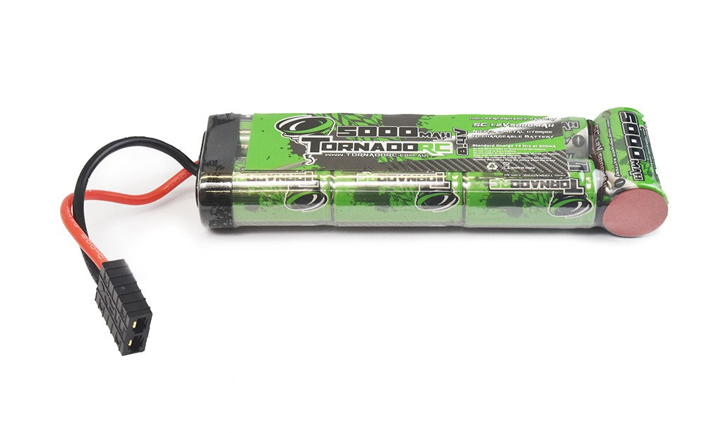 Tronado Rc Nimh 5000mah 8.4v Trx Plug (flat Pack)
