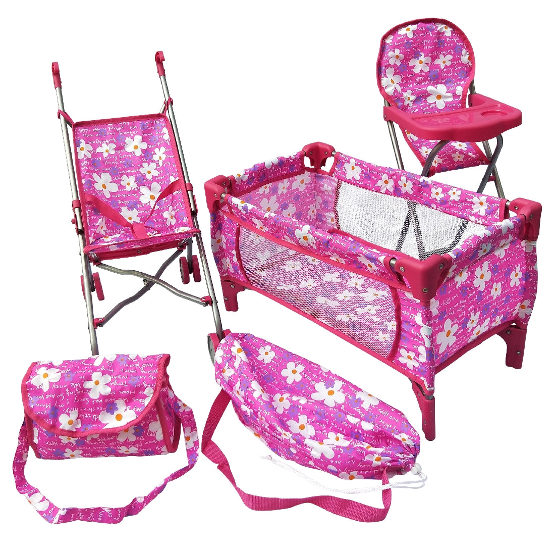 PLAYWORLD DOLL STARTER SET PINK