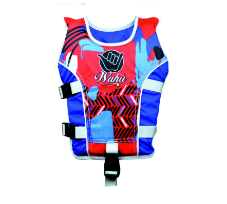 Wahu Swim Vest Medium 20-30kg - Red/blue
