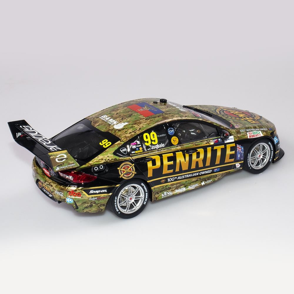 Ac 1/18 Erebus Penrite Racing #99 Holden Zb Commodore Supercar - 2019 Townsvill 400 Camoflage Livery
