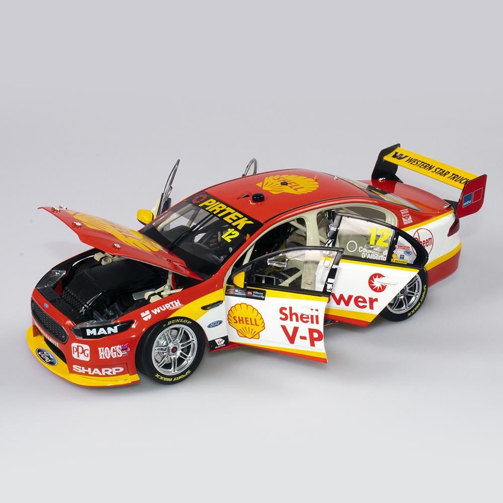 1/18 Shell V-power #12 Ford Fgx Falcon - 2017 Sandown 500 Retro Round