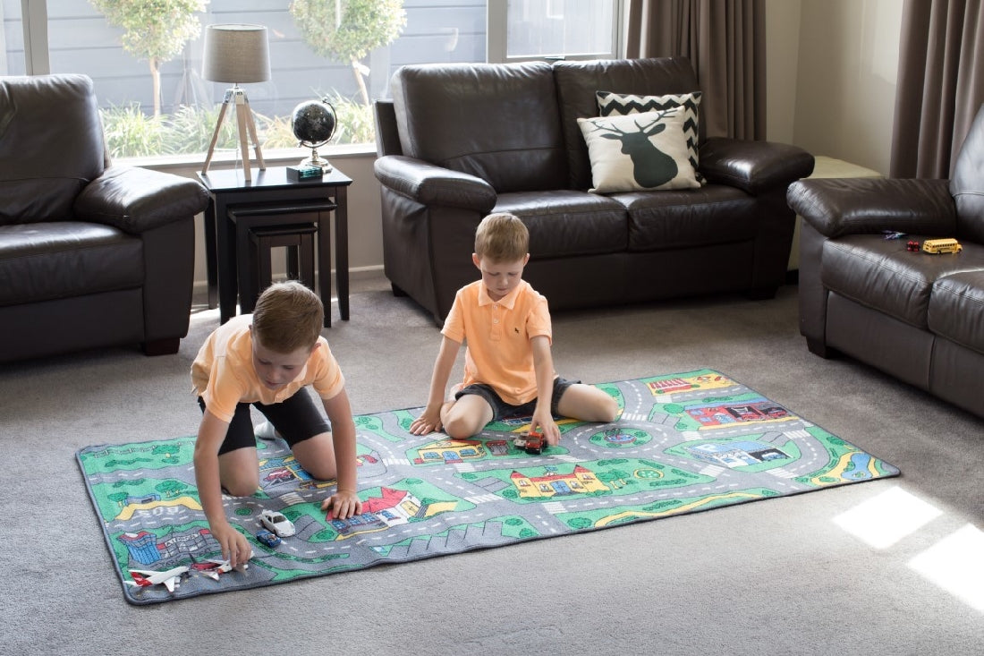 PLAY ZONE BIG CITY 200X100CM PLAYMAT