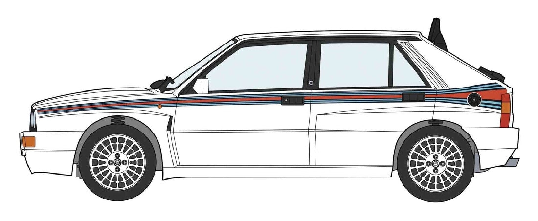 1/24 Lancia Delta Hf Integrale Evoluzione Martini 5
