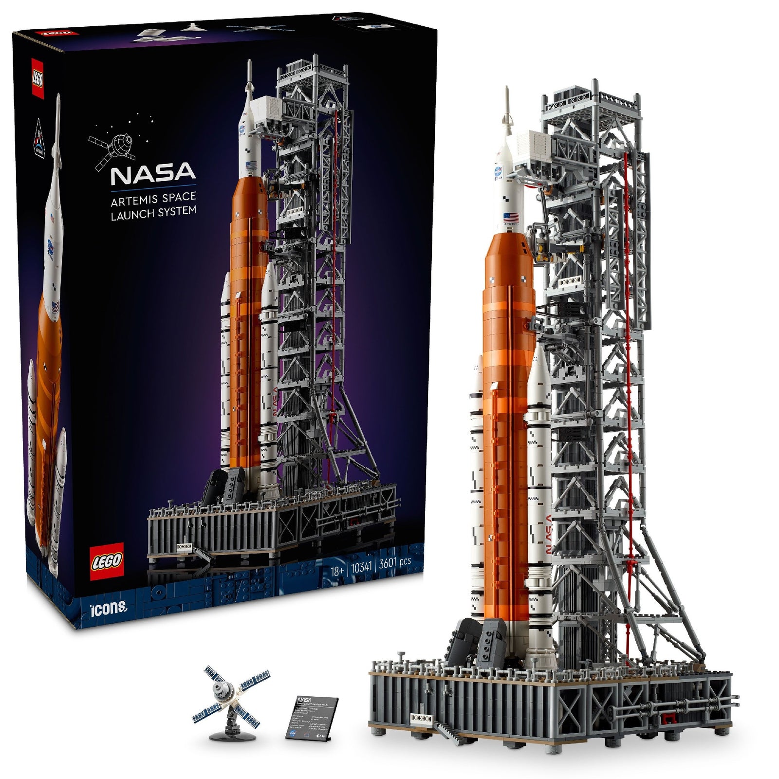 LEGO ICONS NASA ARTEMIS SPACE LAUNCH STATION 10341