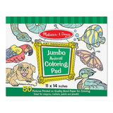 Melissa & Doug Jumbo Colouring Pad - Animals