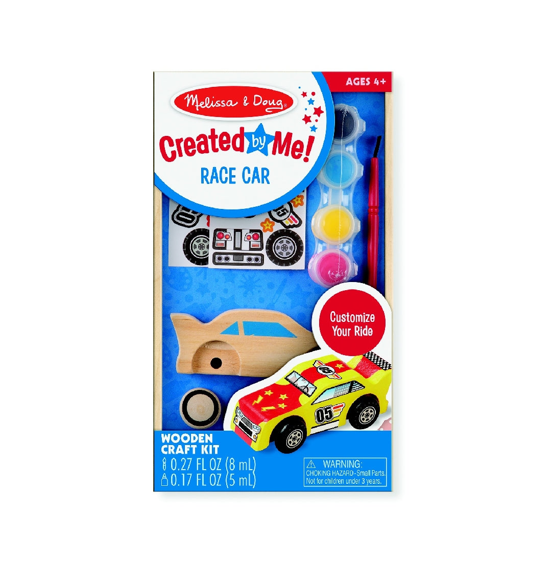 M&D - WOODEN RACE CAR - DYO