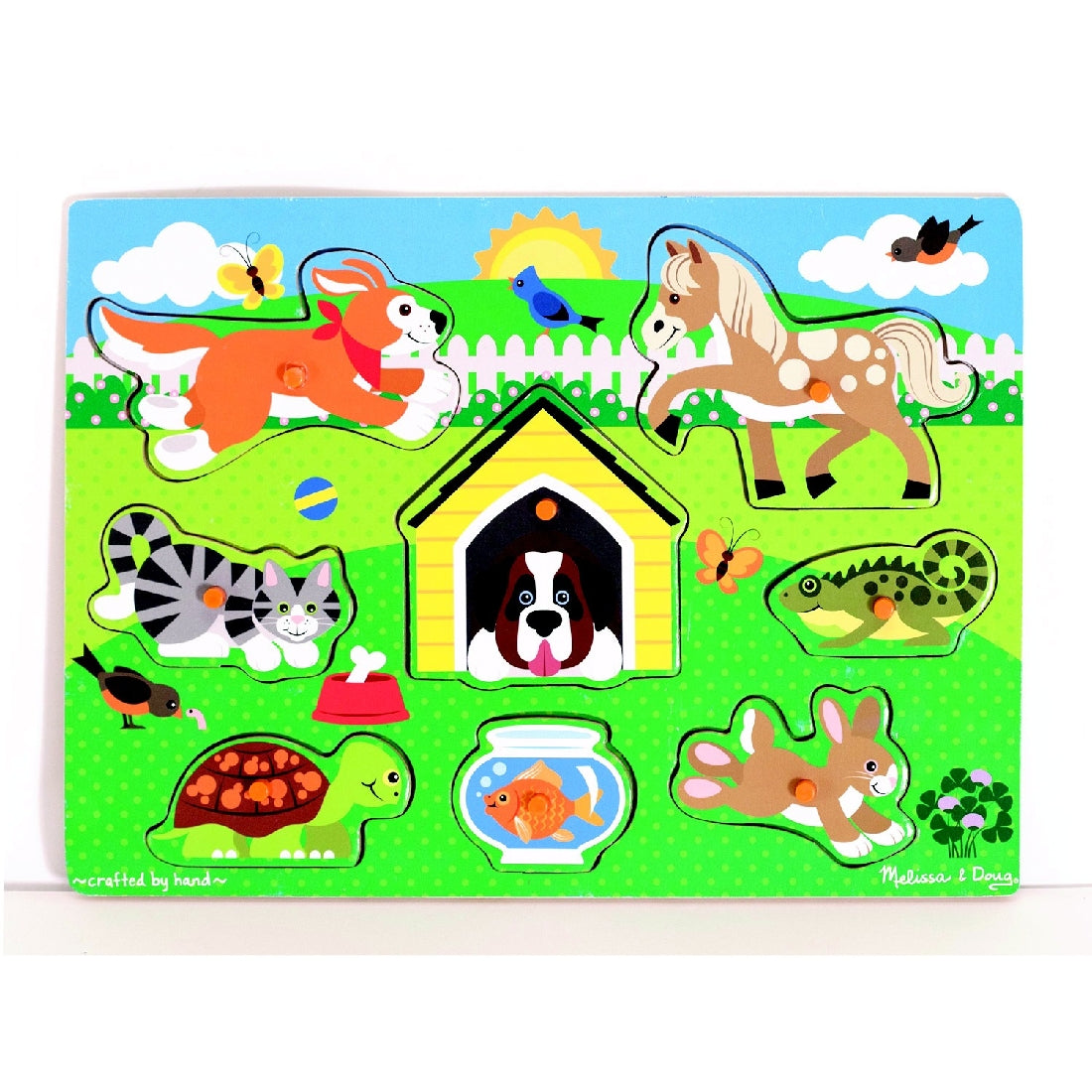 Melissa & Doug Pets Peg Puzzle