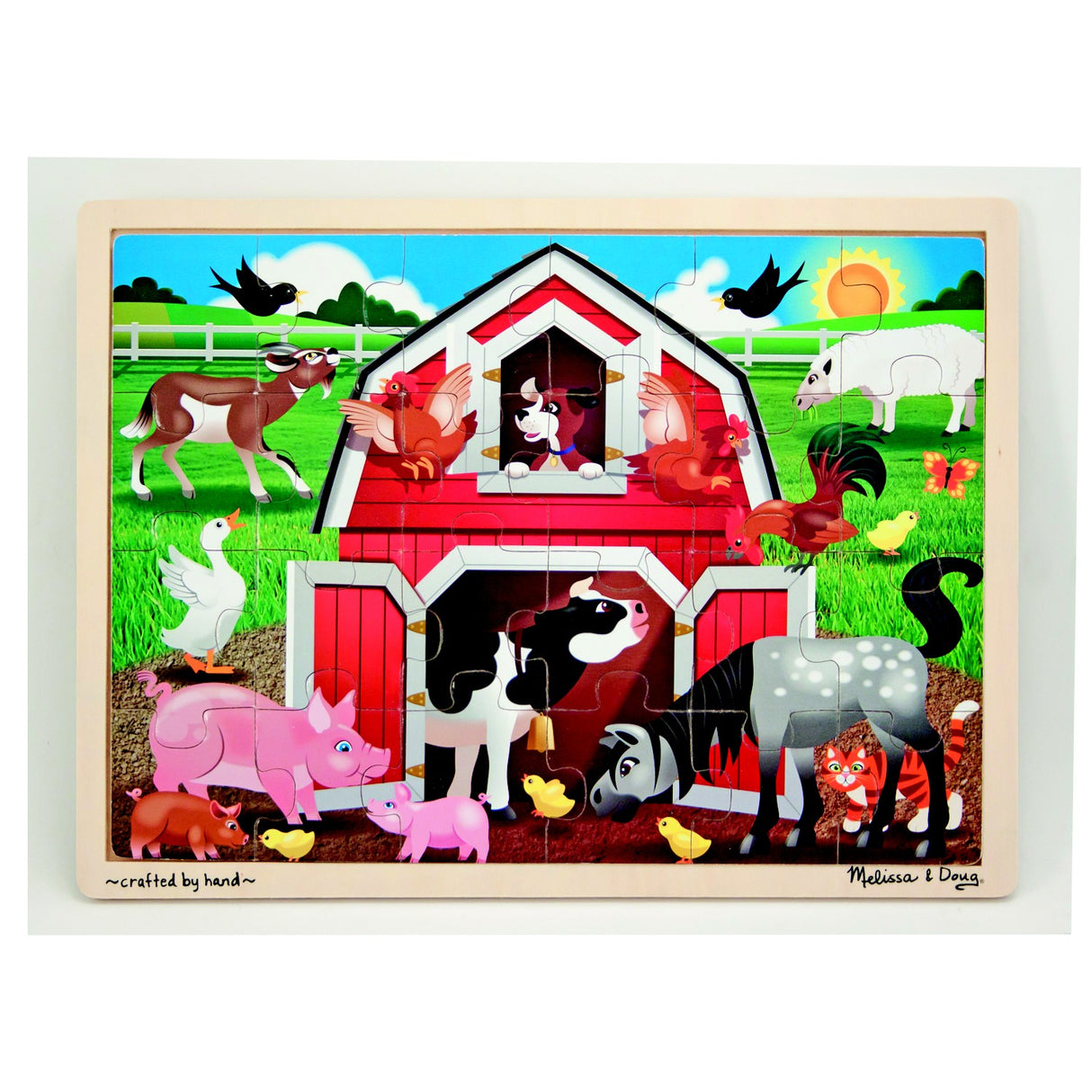 M&D - BARNYARD JIGSAW - 24PC