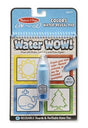 Melissa & Doug on the Go Water Wow! Reusable Water-Reveal Activity Pad - Colors  Shapes - FSC Certified