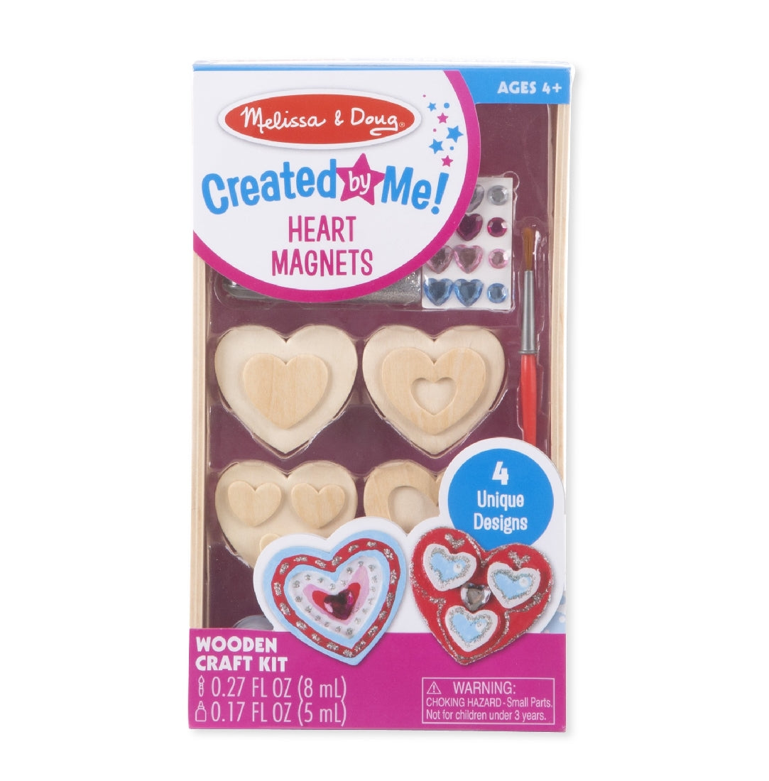 Melissa & Doug Created By Me! Heart Magnets