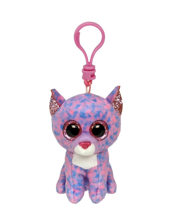 Ty Beanie Boos Clips - Cassidy Lavendar Cat