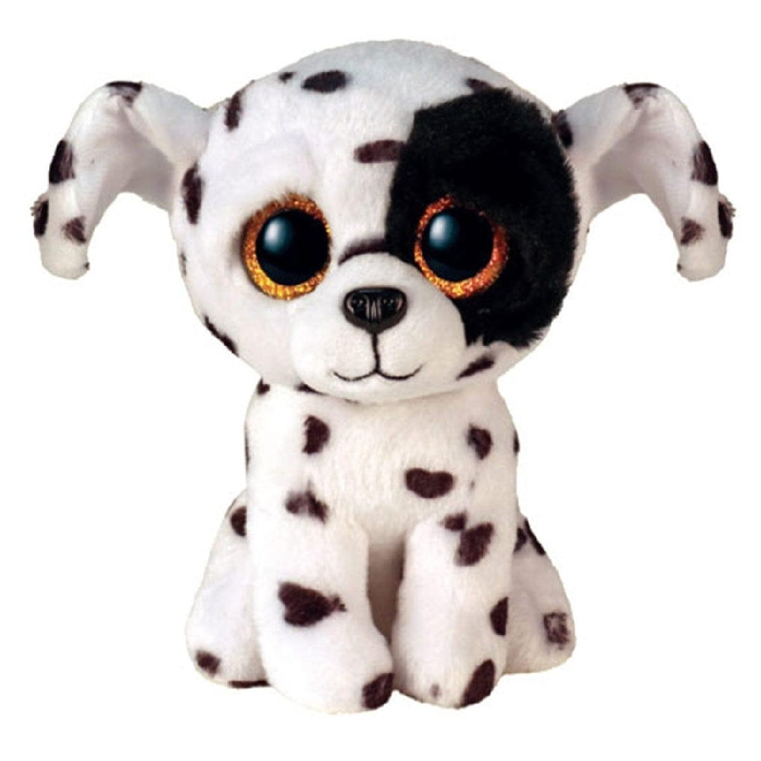 TY BEANIE BOOS REGULAR - LUTHER SPOTTED DOG