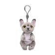 TY Beanie Bellies -  Wilfred Dog grey Clip