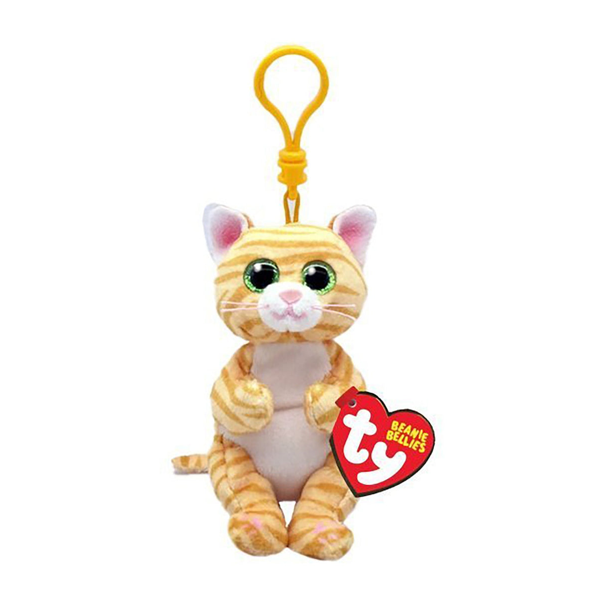 TY Beanie Bellies - Mango Gold Cat Clip