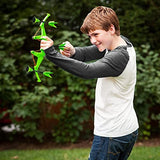 Zing Air Storm Bullz Eye Bow, Includes 1 Bow, 3 Velcro-Tipped Arrows and 1 Target, Safely Shoots Arrows Over 35ft, Short Range Indoor or Outdoor Activ