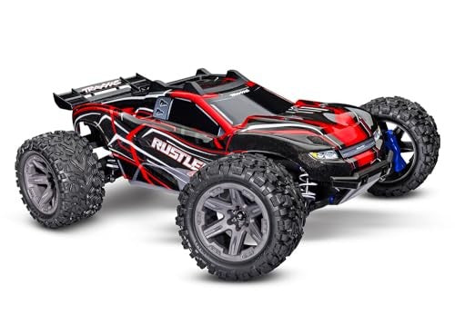 Traxxas Rustler 4X4 BL-2S - Red