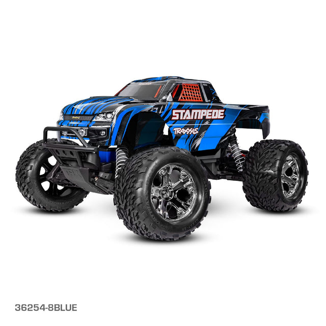 TRAXXAS STAMPEDE BLUE WITH USB-C CHARGER