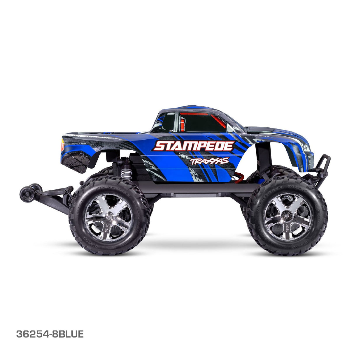 TRAXXAS STAMPEDE BLUE WITH USB-C CHARGER