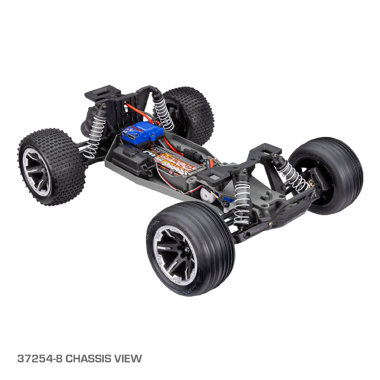 TRAXXAS RUSTLER RED WITH USB-C CHARGER