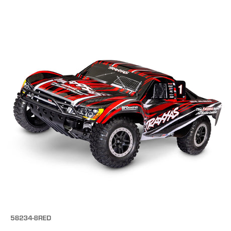 TRAXXAS SLASH RED WITH USB-C CHARGER