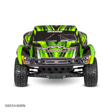 TRAXXAS SLASH GREEN WITH USB-C CHARGER