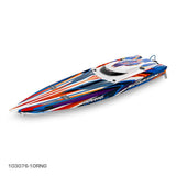 TRAXXAS SPARTAN SR 36* BRUSHLESS BOAT - ORANGE
