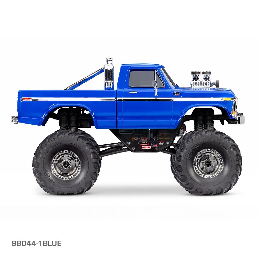 TRAXXAS TRX-4MT FORD F150 MONSTER TRUCK - BLUE