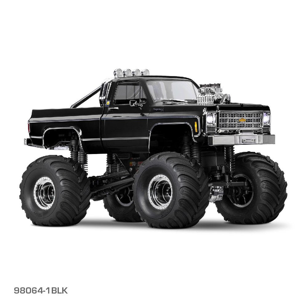 TRAXXAS TRX-4MT CHEVROLET K10 MONSTER TRUCK - BLACK