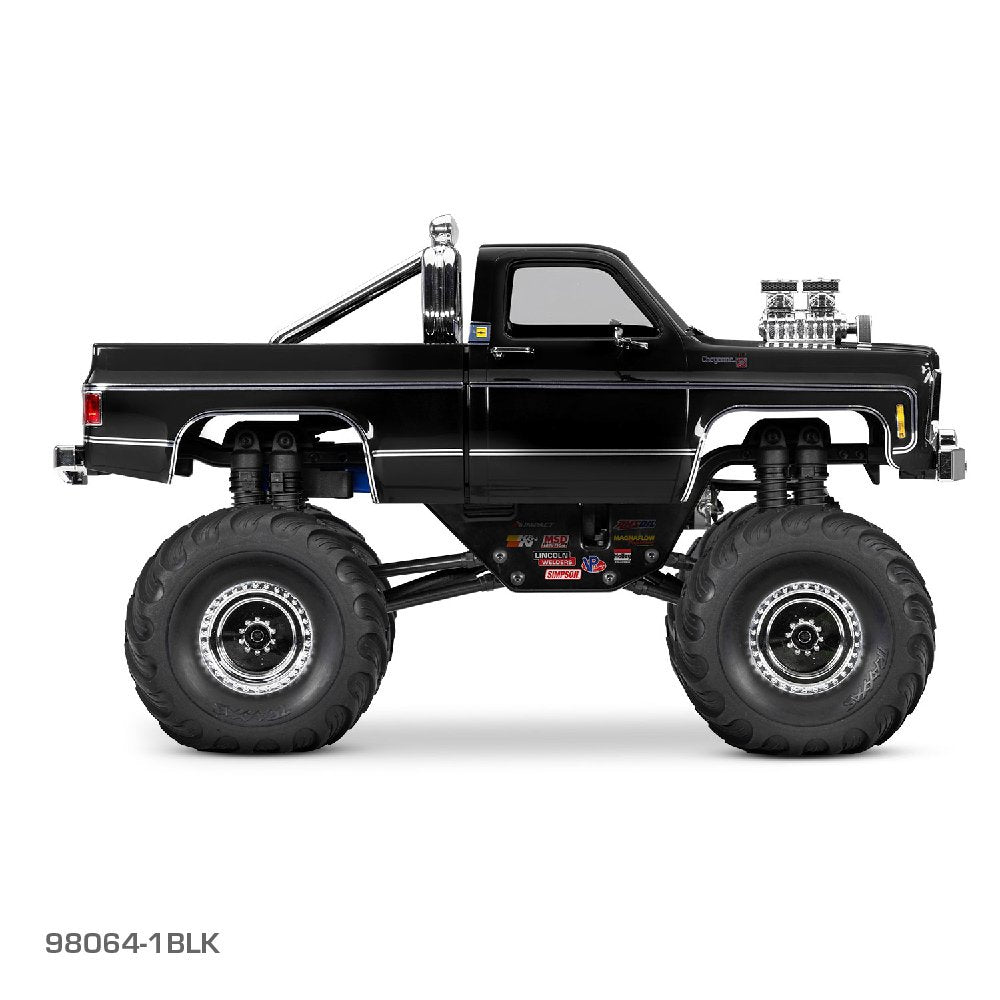 TRAXXAS TRX-4MT CHEVROLET K10 MONSTER TRUCK - BLACK