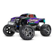 Traxxas Stampede 1/10 RTR Monster Truck LED Lights  TQ 2.4GHz Radio Battery DC Charger - Purple