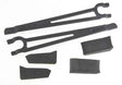 Traxxas - 3927X HOLD DOWNS, BATTERY, LEFT & RIGHT (2) FOAM SPACES (4)