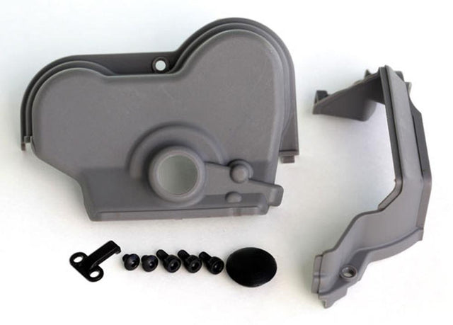 Traxxas 3977R Gear Cover (For Single Motor Installstion)