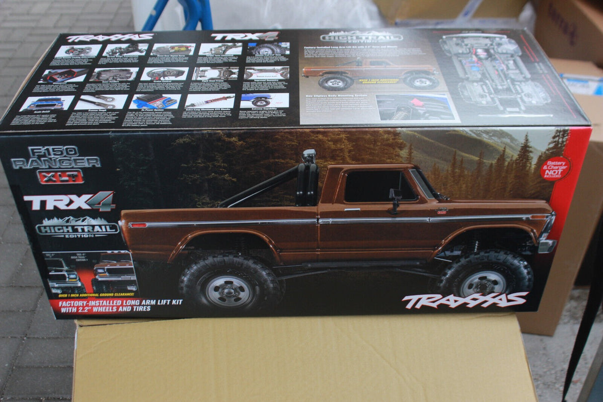 Traxxas TRX 92046-4 BRWN Ford 1979 F-150 High Trail TRX-4 Brown NEW ORIGINAL PACKAGING