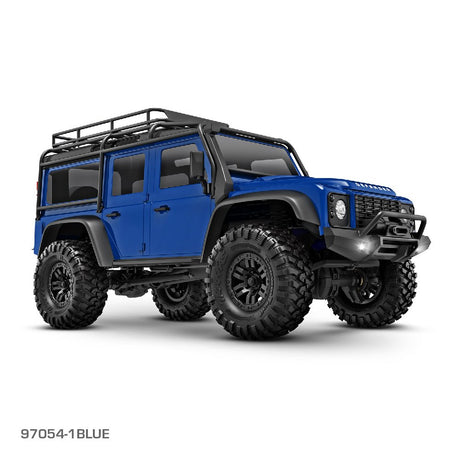 Traxxas 97054-1 BLUE 1/18 Scale TRX4M Mini Land Rover Defender RC Crawler