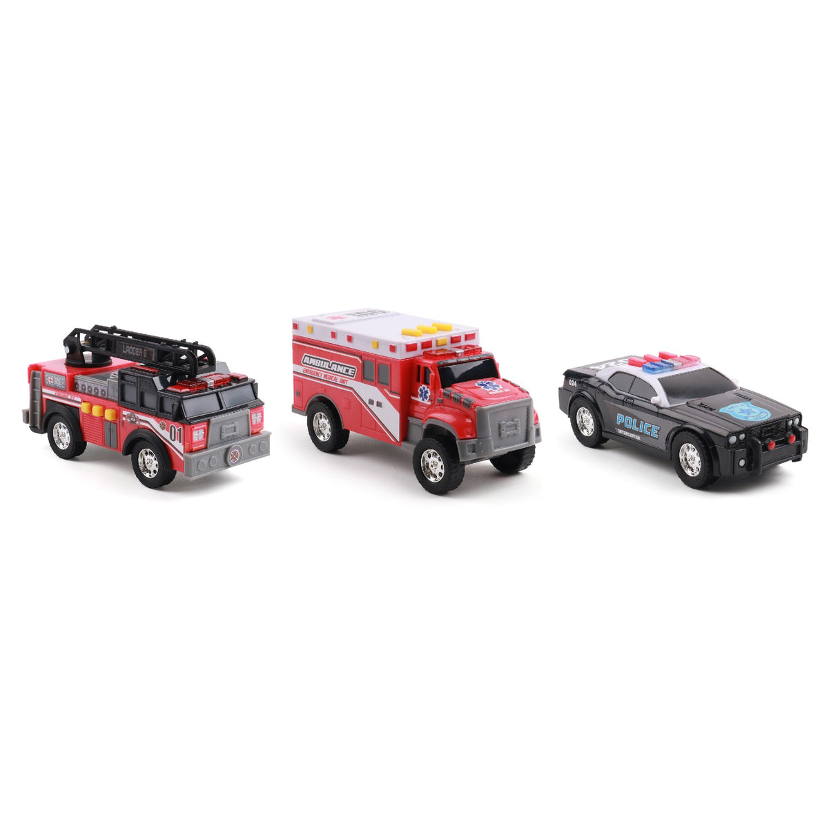 Mighty Fleet Toughest Minis Urban 3-Pack