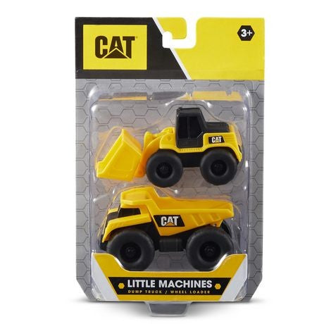Cat Little Machines 2 Pk Dump Truck & Wheel Loader