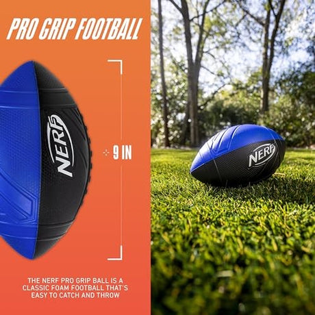 Nerf Pro Grip Football  Blue