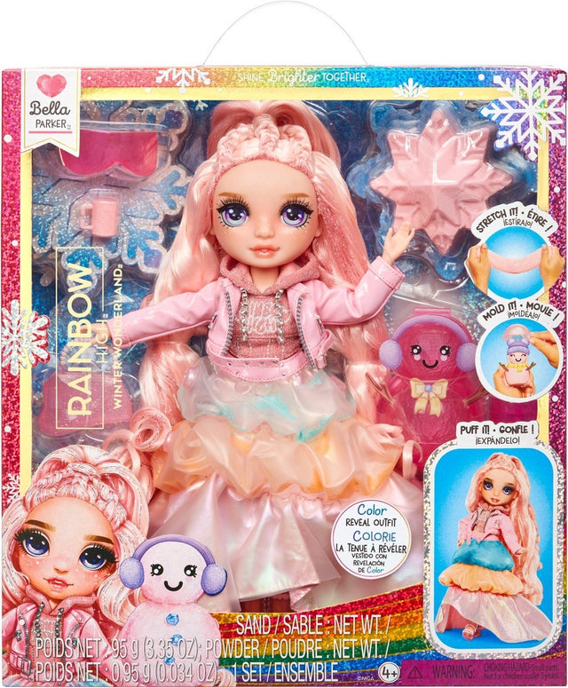 Rainbow High Winter Wonderland Doll - Bella (pink)