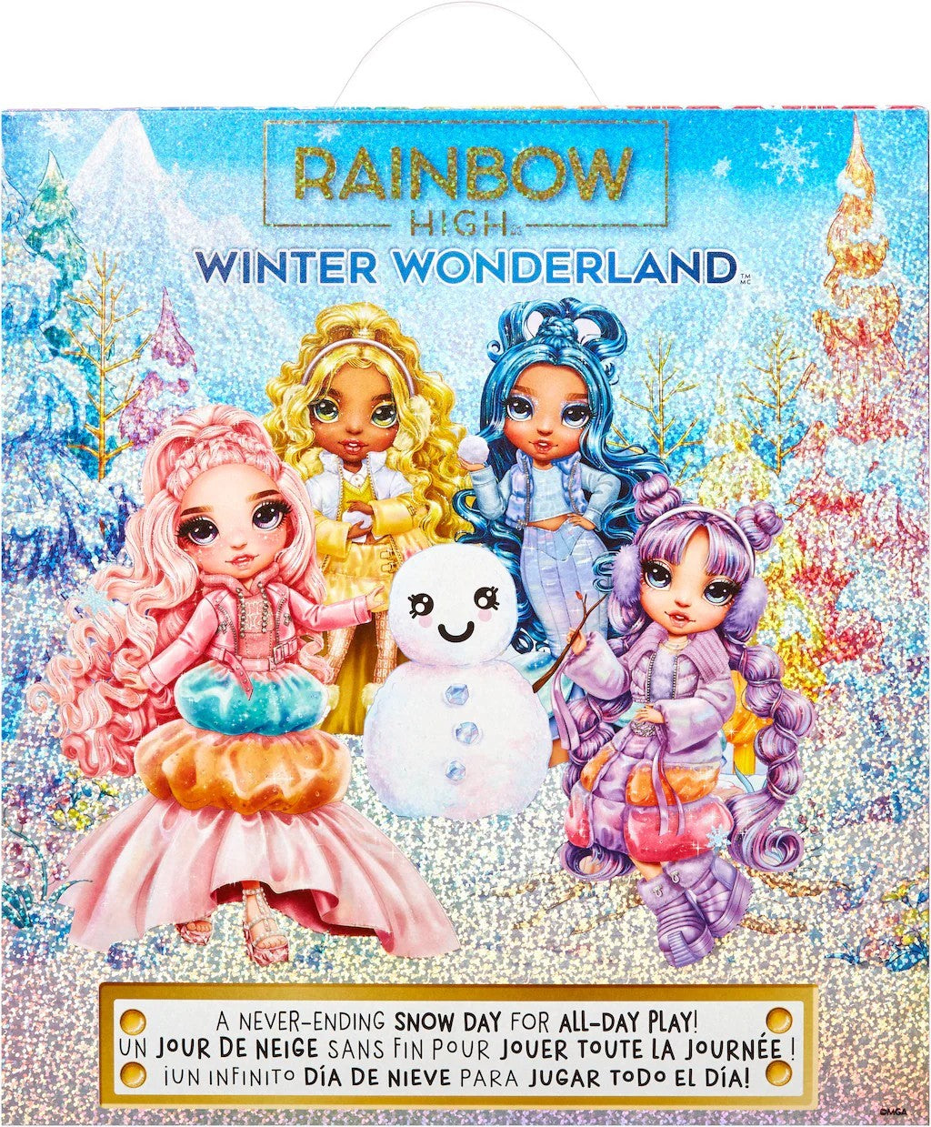 Rainbow High Winter Wonderland Doll - Violet (purple)