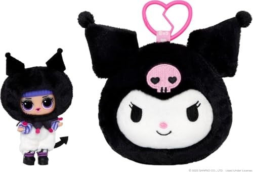 L.O.L. Surprise! Loves Hello Kitty Reversible Plush Surprise - Plush Sanrio Characters With Matching L.O.L. Tot