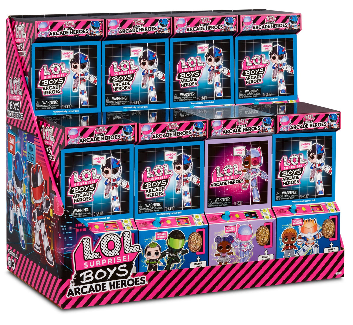 L.o.l. Surprise Boys Arcade Heroes (assorted)
