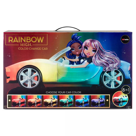 RAINBOW HIGH COLOR CHANGE CAR