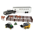 1/32 Hobby set with JD Gator & Skid Steer (with horses)