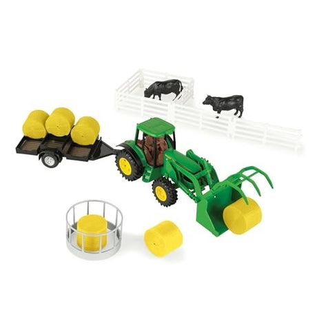 John Deere Haying Farm Playset - 1:32 Scale