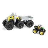 Monster Treads John Deere Rev N Roar Hauler Semi Set