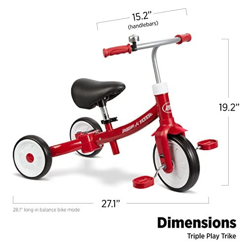 Radio Flyer Triple Play Trike