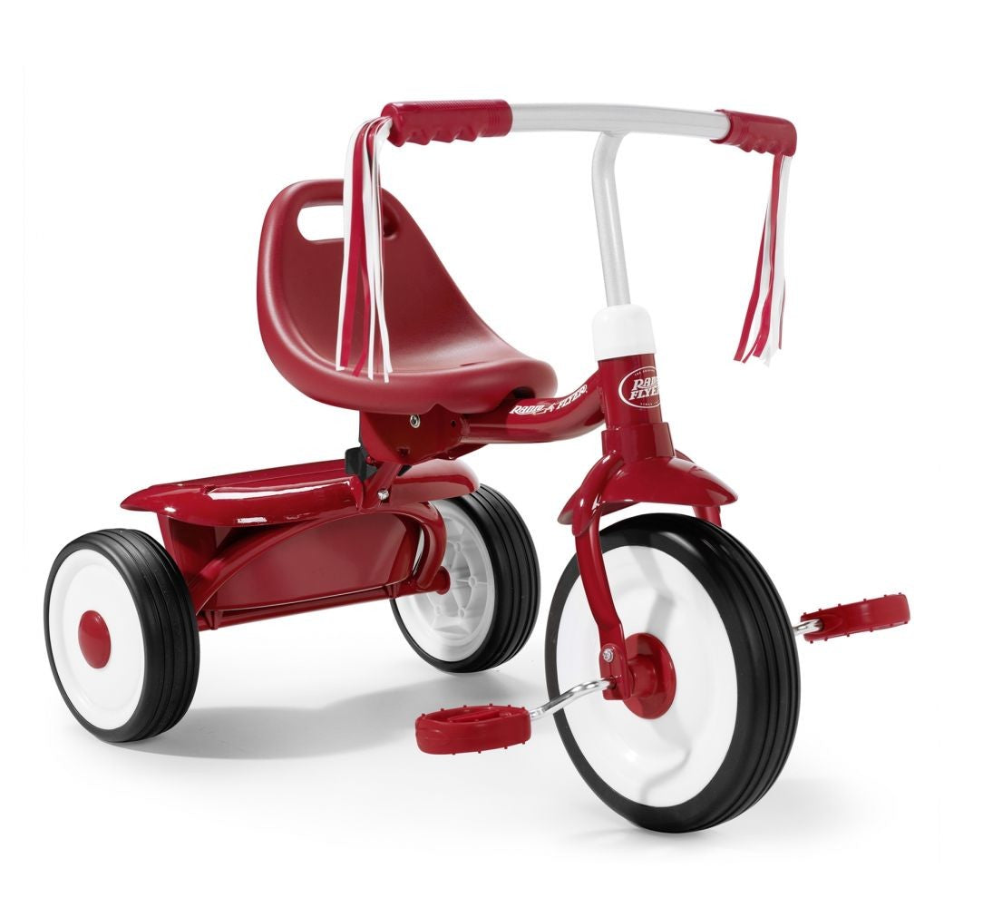 RADIO FLYER FOLD 2 GO TRIKE RED