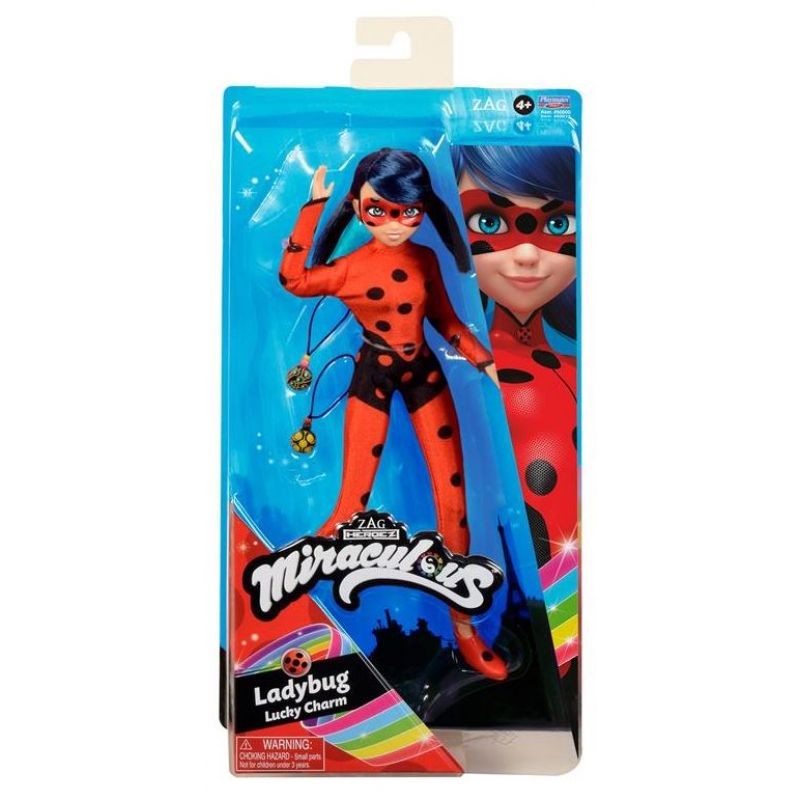Miraculous Heroez Dolls Ast - Ladybug Lucky Charm